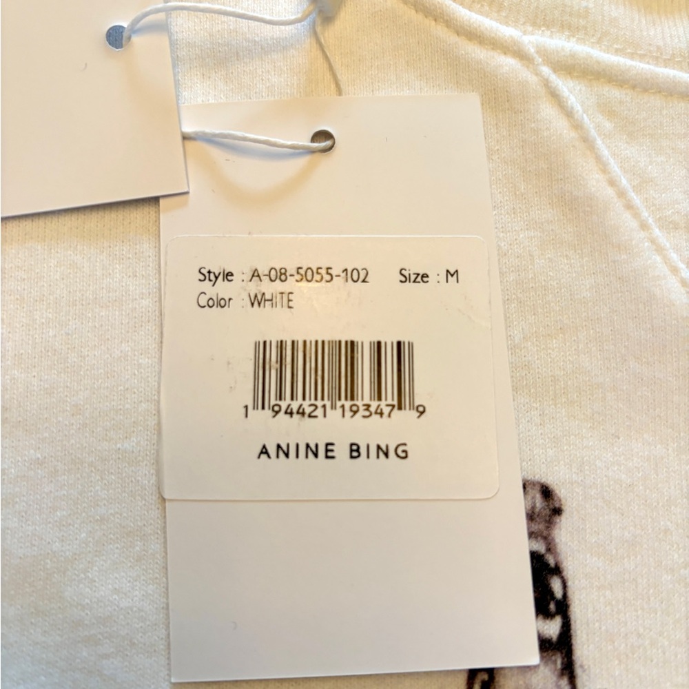 NWT Anine Bing AB x David Bowie sweatshirt - Picture 6 of 9